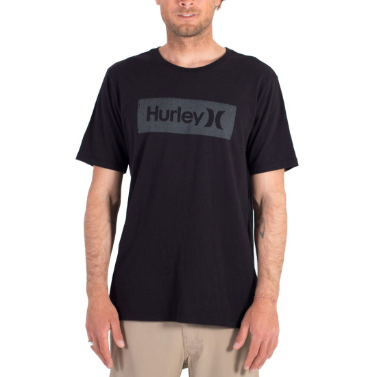 Hurley Ανδρική κοντομάνικη μπλούζα Washed One & Only Boxed Texture Tee